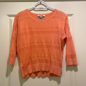 3/4 Sleeve Knit Light Sweater